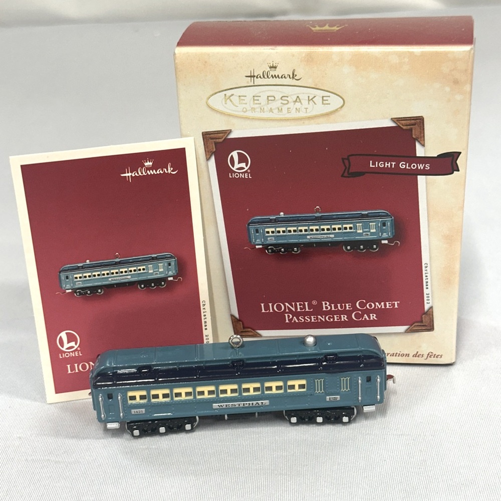 Vintage Hallmark Keepsake Lionel Railroad Ornaments (lot of 8) - Picture 7 of 9